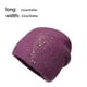 thumbnail image 2 of sweethay Gorro de invierno para mujer, gorro de cristal para clima frío y cálido, gorro transpirable térmico decorativo, ropa informal para la cabeza, Accesorios de disfraces Rojo sweethay AP013158-02, 2 of 6
