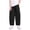 Black, variant on MXUIKV Girls Teen Kids Casual Pants Lightweight Summer Loose Fitted Wide Leg Trousers with Pockets(14-15 Years,Purple)