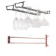 thumbnail image 5 of Estante De Metal Para Copas De Vino De 14 Pulgadas Debajo Del Gabinete, Soporte Para Copas De Vino, Estante Colgante Para Copas, Soporte Para Copas Para Gabinete, Barra De Cocina 1 Uds. seitruly HA035915-00, 5 of 6