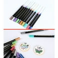 thumbnail image 5 of WINDLAND Double Sided Edible Food Coloring Marker Line Drawing Metal Pen for DIY Cookie, 5 of 21