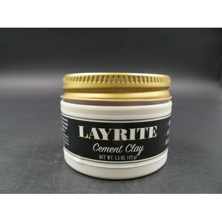 Layrite Cement Hair Clay, 1.5 oz