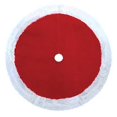 thumbnail image 1 of 0202004ZSACC 48 in. Plush Tree Skirt, 1 of 1