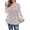 Red, variant on Womens Christmas Tops Long Sleeve Shirts Plus Size Cute Print Pleated Casual Santa Xmas Tees Blouses