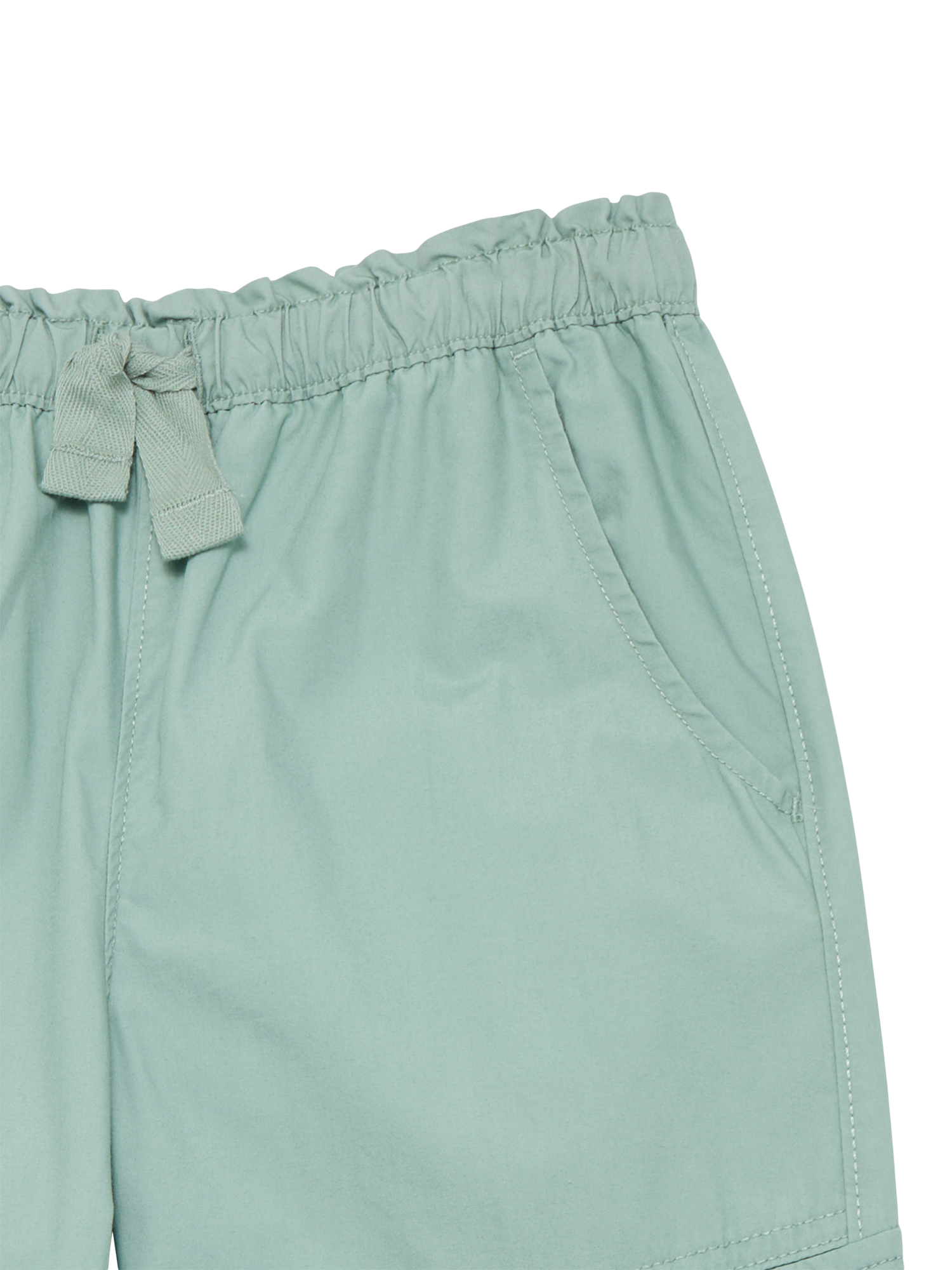 Wonder Nation Little Girls Cotton Parachute Jogger Pants, Sizes 4-10