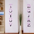 thumbnail image 4 of Less Than 5 Wall stickers 26 Letters DIY 3D Mirror Acrylic Wall Sticker Decals Home Decor Wall Mural, 4 of 9