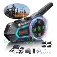 thumbnail image 2 of Auriculares Gearelec Inalámbricos Bt5.3 Negro Con Intercomunicador Para Moto Con Radio Fm, 2 of 8