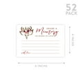 thumbnail image 5 of Koyal Wholesale Share a Memory Cards, Boho Horns Cards for Wedding, Baby Life Memories, 4" x 6", 52-Pk, 5 of 5