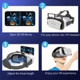 thumbnail image 5 of 3D Movie VR Glasses, Integrated Game Console Immersion Virtual Reality Glasses, Game Accessories, Gaming Gift for Winter, 5 of 6