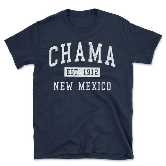 Chama New Mexico Classic Established Men's Cotton T-Shirt