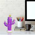 thumbnail image 4 of Advancent Cactus de Navidad de resina con luces, adorno de de Cactus de Navidad nostálgico Vintage, decoraciones de Navidad Kits de decoración para fiestas No.2 Advancent HA042673-02, 4 of 6
