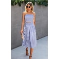 thumbnail image 3 of blouse Florale pour Femmes, Jupe maxi Costume Robe, 3 of 7