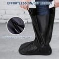 thumbnail image 5 of KANCOKIT Reusable Rain Shoe Covers, Waterproof Anti-slip Unisex Overshoes Boots Protector, M, 5 of 9