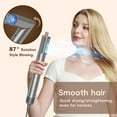 thumbnail image 4 of 8 in 1 Hair Dryer Air Styler, 110000 RPM High Speed Rotate Air Styler Wrap, Hair Dryer Brush Set for Auto Curling, Fast Drying Styling, Volumizing, Straighten, Smooth, Meets Daily Needs for Women, 4 of 7
