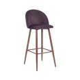 thumbnail image 2 of Banco Rolet nogal - Morado oscuro Weik Retro, 2 of 2