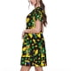 thumbnail image 2 of Balery Happy St. Patrick's Day Vestidos sueltos de manga corta para mujer, vestidos de verano 2025, vestidos casuales de corte A con vuelo., 2 of 6