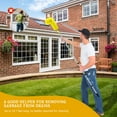 thumbnail image 5 of Gutter Cleaning Brush from the Ground 10.1FT Extendable Gutter Cleaner Brush Roof Gutter Cleaning Tools with 8 Extension Pole and 2 Brush Heads, Easy Remove Leaves and Debris, 5 of 12