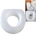 thumbnail image 6 of Raised Toilet Seat Assist Device Suitable for Elderly Disabled High quality white, 6 of 8