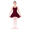 thumbnail image 4 of Girls Barre Stretch Waist Ballet Skirt, White, 4 of 4