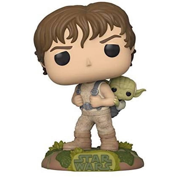 Funko Pop! Star Wars: Star Wars - Training Luke with Yoda,Multicolor,3.75 inches