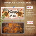 thumbnail image 5 of Blessed Mom with Sunflowers Front License Plate,Metal License Plate,Funny Standard Plates Personalized Novelty Decorative For Men/Women/Boys/Girls Car 6×12 Inch, 5 of 7