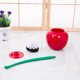 thumbnail image 4 of Cepillo de baño lindo, cepillo de baño con forma de cereza Cepillo de baño con mango TUNC Sencillez, 4 of 5
