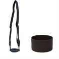 thumbnail image 4 of Accesorios portátiles for tazas de agua deportivas, cubierta de silicona con patrón en espiral tridimensional, cuerda larga, correa cruzada, anillo de silicona, 4 of 11