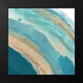 thumbnail image 2 of Kouta, Flora 12x12 Black Modern Framed Museum Art Print Titled - Making Waves III, 2 of 5