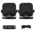 thumbnail image 1 of Bocina Compacta Herdio 100W Negra a Prueba de Agua Compatible con Bluetooth para Vehicles Powersport, 1 of 7