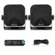 thumbnail image 1 of Bocina Compacta Herdio 100W Negra a Prueba de Agua Compatible con Bluetooth para Vehicles Powersport, 1 of 7