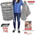 thumbnail image 3 of dbest products Laundry Trolley Dolly, Grey, 3 of 6