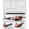 thumbnail image 2 of AWAYTR Men Reversible Leather Belt - 1.33'' Wide Genuine Leather Dress Belt for Casual and Business Wear, 2 of 7