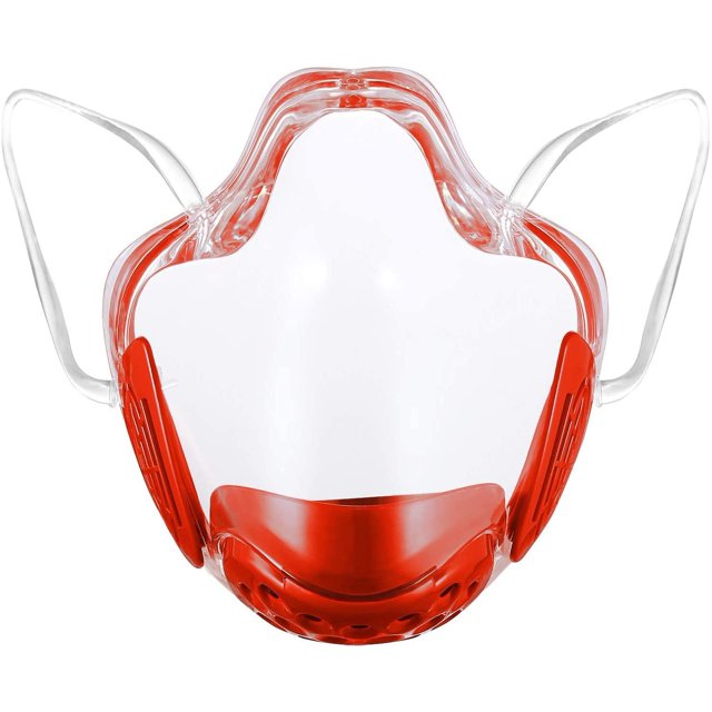 Máscara protectora antivaho HD transparente (nota de pedido roja) Adepaton LN-2058-4