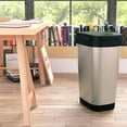 thumbnail image 3 of bote de basura dual polipropileno con tapa oscilante/abatible 50 l, 3 of 4