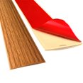thumbnail image 1 of Floor Transition Strip Pano Self Adhesive PVC 2m Brown, 1 of 6