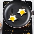 thumbnail image 2 of EDFBUYKRS 4 Types Stainless Steel Frying Egg Breakfast Egg Pancake Maker With Scald Handle Egg Rings Nonstick Pancake, 2 of 4