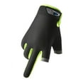 thumbnail image 2 of Fishing Gloves,Breathable Non-Slip Half-Finger/2 Finger Cut Sun Protection Gloves,Moisture Wicking Wear-Resistant Fishing Gear Gloves for Fishing, Cycling, Boating, Surfing, Hiking Cold Hot Applicable, 2 of 9
