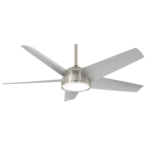 Minka Aire Fans - Chubby - 5 Blade Outdoor Ceiling Fan with Light Kit-14.13