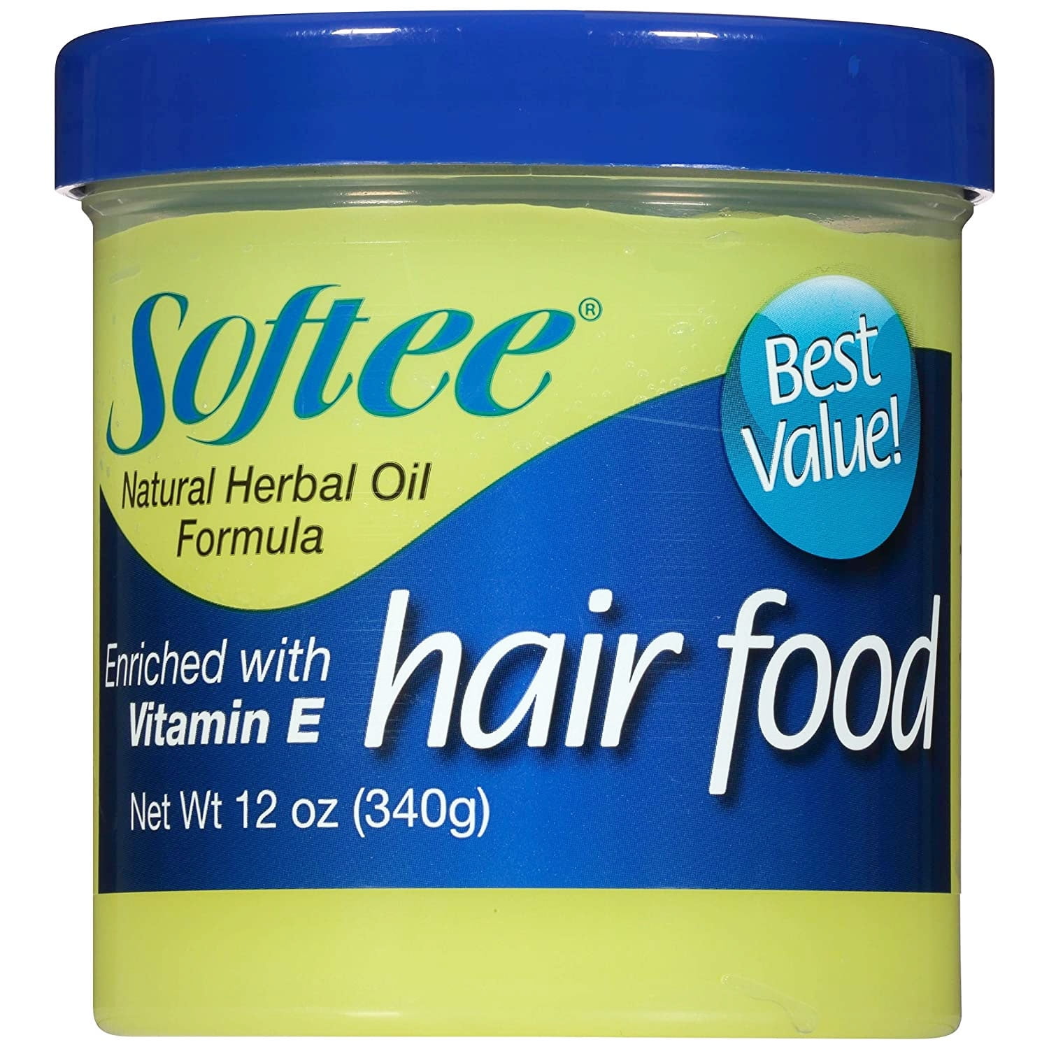 Softee Hair Food with Vitamin E 12 Oz