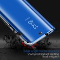 thumbnail image 5 of Case for Galaxy Note 9 Luxury Clear View Electroplate Mirror Makeup Design Flip Wallet 360 Full Body Built-in Screen Protection Slim Hard Mirror Kickstand Cover, 5 of 11