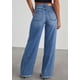 thumbnail image 3 of Pantalones PRETTYGARDEN de Mezclilla Stretch de Pierna Ancha y Cintura Alta, 3 of 6
