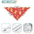 thumbnail image 6 of Dog Bandana 2 Pack,Red Christmas Gingerbread Man Pattern Bandanas for Dogs,Cat Bandana,Small/ Large Dog Bandana 2 Size,Dog Bandanas Girl Boy, 6 of 6