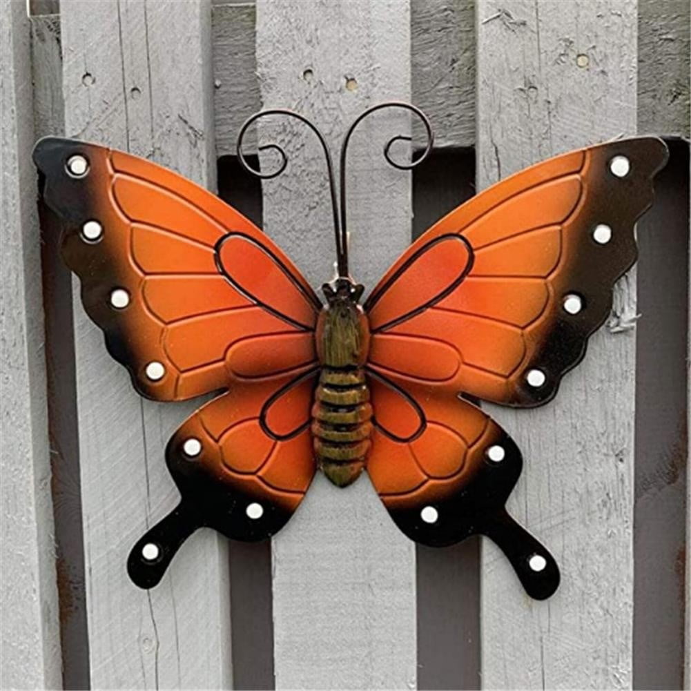 Dreamhall 1Pc Large Acrylic Butterfly Wall Art Outdoor Decor