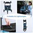 thumbnail image 4 of Rollator Walker WALK MATE de 3 ruedas con asiento para personas mayores delgadas, 4 of 9