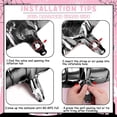 thumbnail image 5 of Halloween Decoration for a Girl's 1st Birthday, Pink and Black Balloons, Ghost 1st Birthday Banner, Bat Spider Aluminum Balloon No.1 Girl, 5 of 6