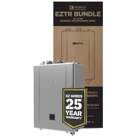 Noritz Egq-C3261wx-Ff Us Ng Ez Series Pro 11.1 GPM 199,900 BTU 120 Volt Residential Indoor