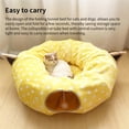thumbnail image 3 of Cama De Túnel Para Gatos Con Alfombrilla Suave Juguetes De Túnel Para Gatos Con Bola Divertida De Mirilla Para Gatitos De Mascotas De Interior Kearding PT001583-01, 3 of 7