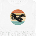 thumbnail image 4 of Inktastic Vintage Airplane Retro Sunset Girls Toddler Dress, 4 of 5