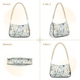 thumbnail image 7 of FORMRS Womens Shoulder Bag with Chain Strap Clutch Purse Cute Tote Handbag, Blue Floral, 7 of 7