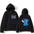 thumbnail image 3 of Sudadera con capucha de dibujos animados de Disney Stitch para mujer, ropa de calle de Manga, Harajuku, Anime, divertido, invierno, años 90, 3 of 5