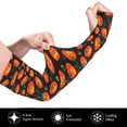 thumbnail image 2 of Balery Pumpkin Fallen Leaves Mangas Refrescantes para Brazos para Hombre y Mujer – Transpirables y Absorbentes de Humedad para Mujeres, Hombres y Niños, 2 of 7